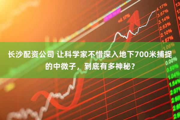长沙配资公司 让科学家不惜深入地下700米捕捉的中微子，到底有多神秘？